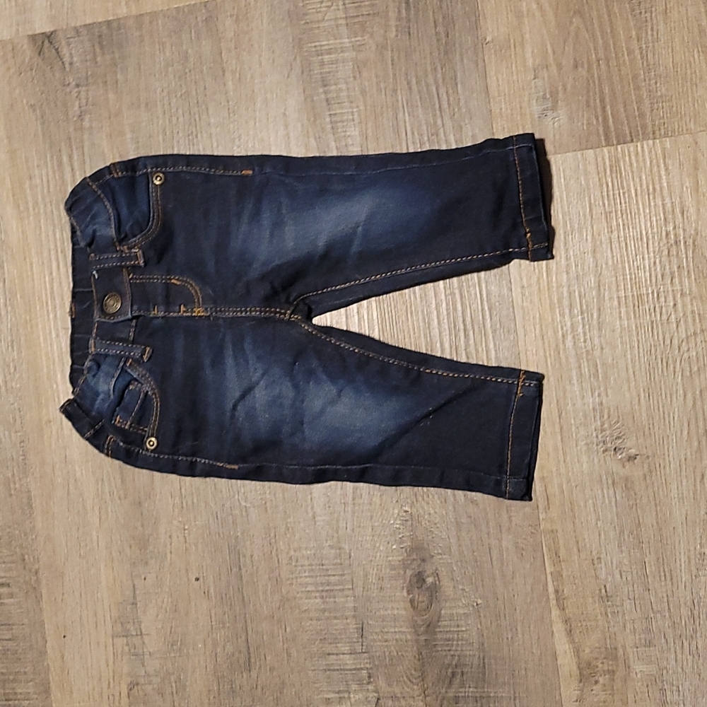 SKINNY JEANS with Adjustable elastic wasitband. 0-3m